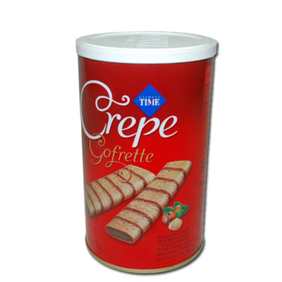 "Time Crepe Gofrette - Wafers with Hazelnut Cream - Click here to View more details about this Product